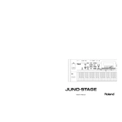 Roland JUNO-STAGE manual cover