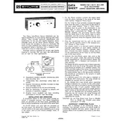 Shure SA-2 Microphone manual cover