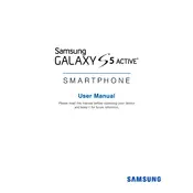 Samsung Galaxy S5 Active AT&T SM-G870ADGEATT Phone manual cover