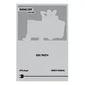 Sencor SDV 7407H DVD Player manual cover