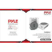 Pyle PLMRSBA10 Subwoofer manual cover