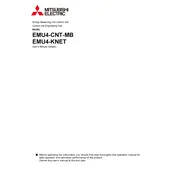 Mitsubishi EMU4-KNET Measuring Unit manual cover