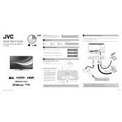 JVC LT-65K880 manual cover