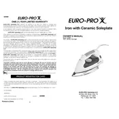 Shark EURO PRO GI488H Iron manual cover