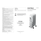 Matsui M15ORW09 manual cover