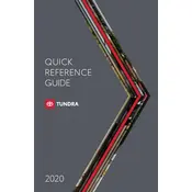 Toyota Tundra 2020 Truck manual cover