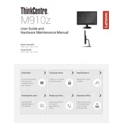 Lenovo ThinkCentre M910z Computer manual cover