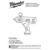 Milwaukee M28 0779-20 Wrench manual cover