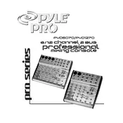 Pyle PYD1270 Mixer manual cover