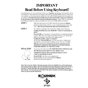 Peavey Equinox Keyboard manual cover