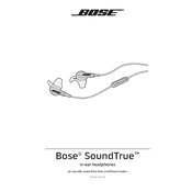 Bose SoundTrue In-Ear Headphones - Apple Devices manual cover