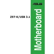 ASUS Z97-K-USB 3.1 Motherboard manual cover