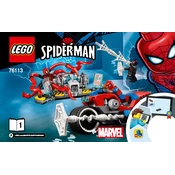 LEGO Spider-Man 76113-1 Construction Set manual cover