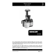 Sencor SSJ 5050SS Juicer manual cover