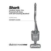 Shark Vertex Pro ICZ300 Vacuum manual cover