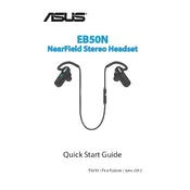 ASUS EB50N NearField Headset Headphones manual cover