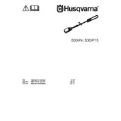 Husqvarna 530iPT5 Pole Saw manual cover