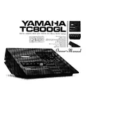 Yamaha TC800GL Cassette Deck manual cover