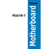 ASUS M3A78-T Motherboard manual cover