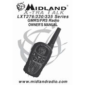 Midland LXT276 X-tra Talk manual cover