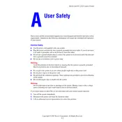 Xerox WorkCentre C2424 Safety Printer manual cover