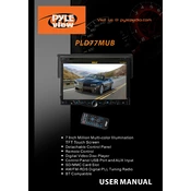 Pyle PLD77MUB Monitor manual cover