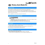 Brother Rotary Auto Blade Kit manual cover