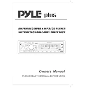 Pyle PLCD63MP MP3 Player manual cover