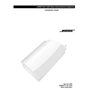 Bose Lifestyle 28 DVD manual cover