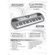 Bontempi 15 4911 Concertino manual cover