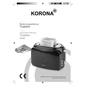 Korona 21010 Toaster manual cover