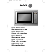 Fagor MW-ARG47GEX Microwave Oven manual cover