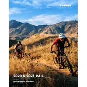 Trek 2020 Rail Bicycle manual cover