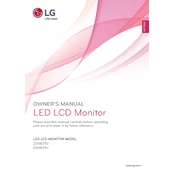 LG 22MB35V 22MB35V-I.AUB Monitor manual cover