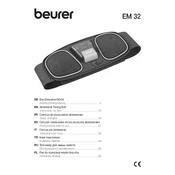 Beurer EM 32 Muscle Belt manual cover