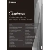 Yamaha Clavinova CVP-501 Piano