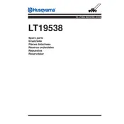 Husqvarna LT19538 96041017001 Lawn Mower manual cover