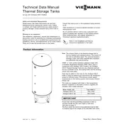 Viessmann Vitoligno 300-C Thermal Storage Tanks Storage Tank manual cover