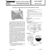 Shure STM30 Microphone manual cover