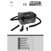 Meec Tools DCP 2 230-007 3906307926 Dust Collector manual cover