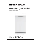 Currys Essentials CDW45W16A manual cover