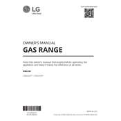 LG LSGL6335F LSGL6335F.BRSELGA Range manual cover