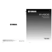 Yamaha R-V905 Receiver manual cover