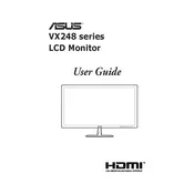 ASUS VX248H Monitor manual cover