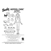 Barbie Mattel Kennel Care 53449 Toy manual cover