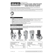 Sealey SA206 Regulator manual cover