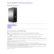 Dell OptiPlex 780 Desktop manual cover