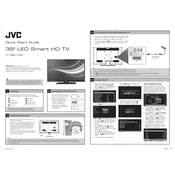 JVC LT-39C740 manual cover