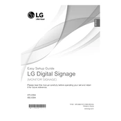 LG 47LV35A 47LV35A-5B.AUS Signage manual cover