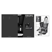 Krups XP4200 Coffee Machine manual cover